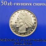 50 złotych - Fryderyk Chopin - 1974 r.